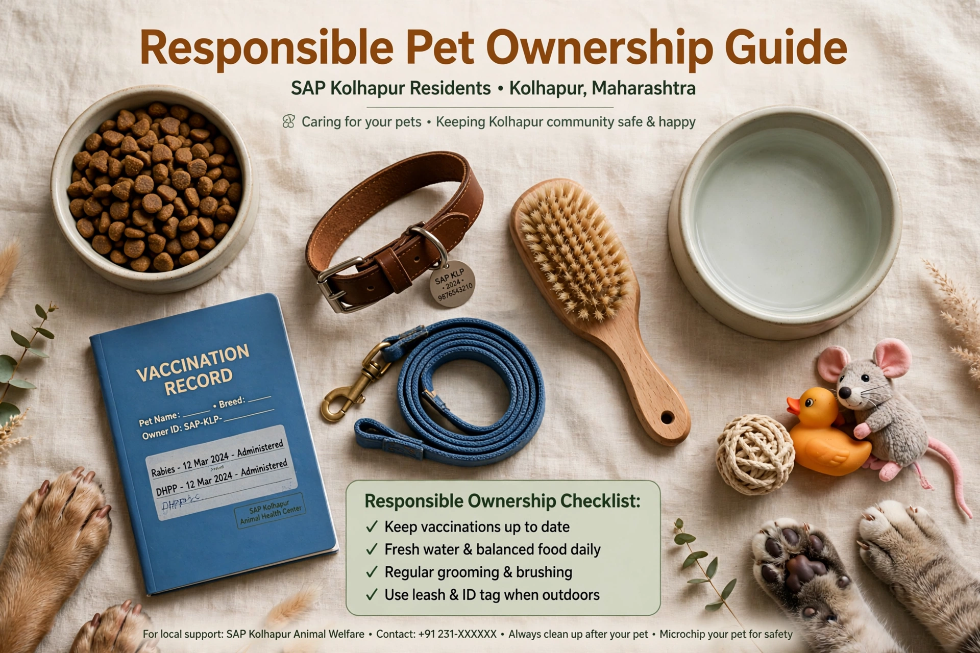 Responsible Pet Ownership — A Guide for Kolhapur Residents